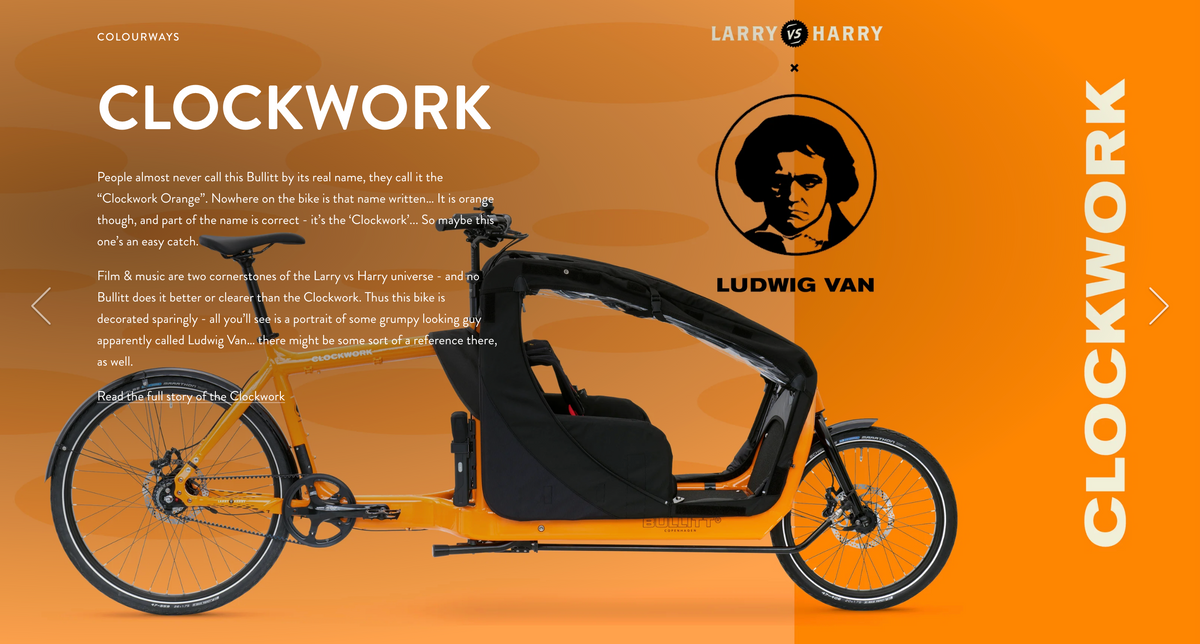 Larry vs Harry Original Bullitt Cargo - Complete Bike