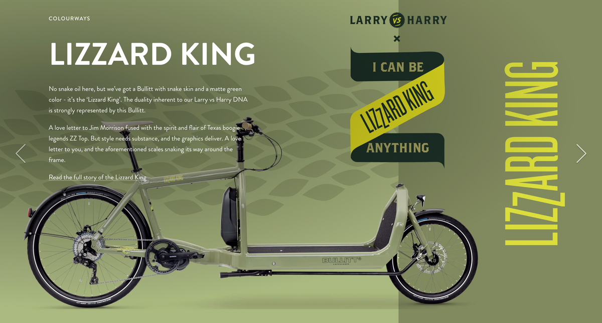 Larry vs Harry Original Bullitt Cargo - Complete Bike