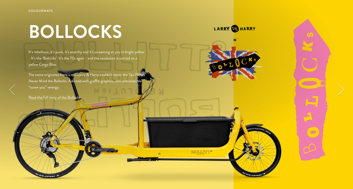 Larry vs Harry Original Bullitt Cargo - Complete Bike