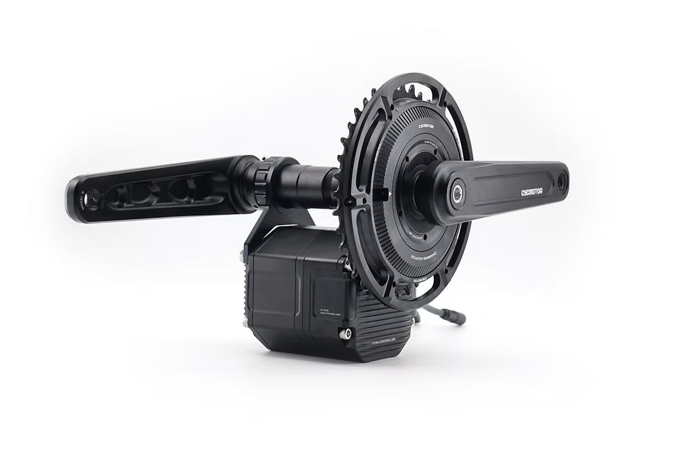 CYC Photon motor mounted to bike frame